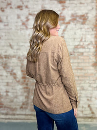 Mason Scallop Trim Utility Jacket