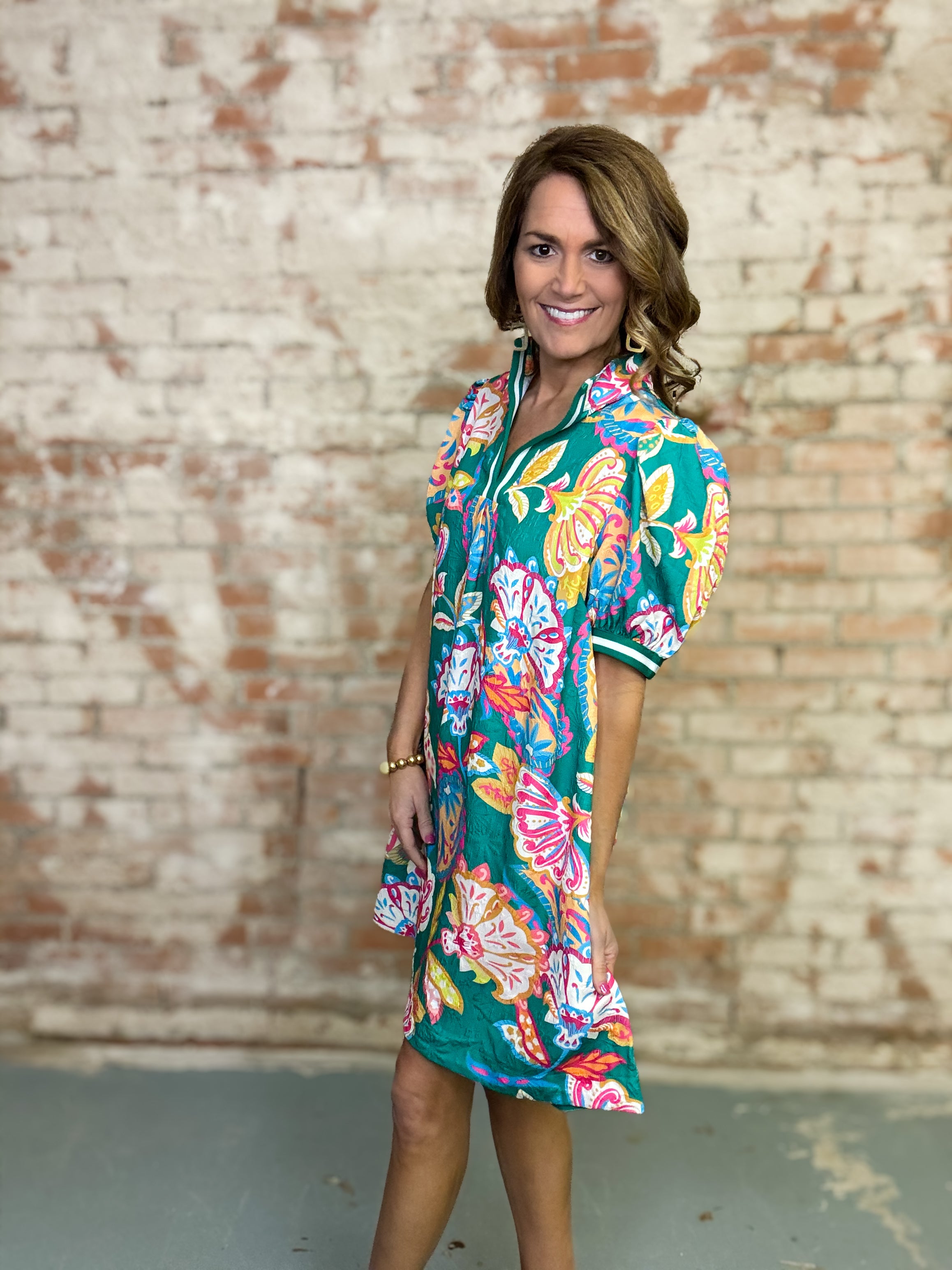 Jackie Jacquard Dress