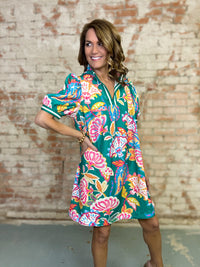 Jackie Jacquard Dress
