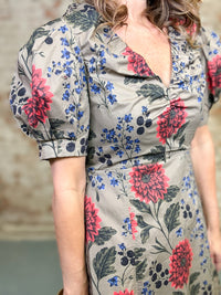 Lassiter Floral Midi Dress