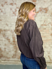 Blair Crinkle Bomber Jacket