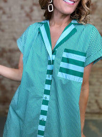 Steffan Stripe Dress
