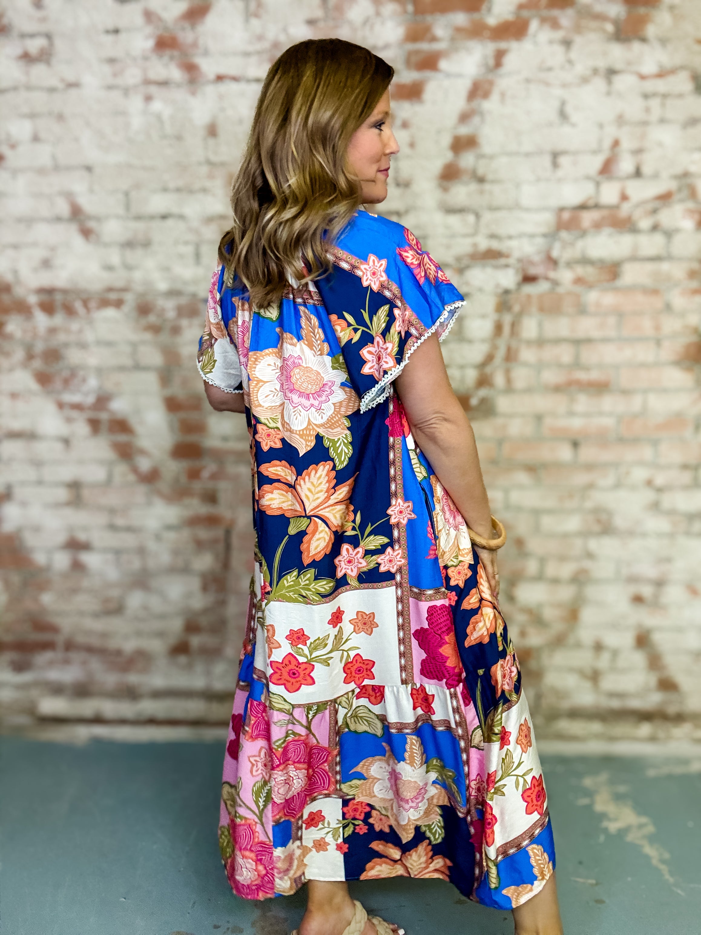 Darwin Patchwork Dress