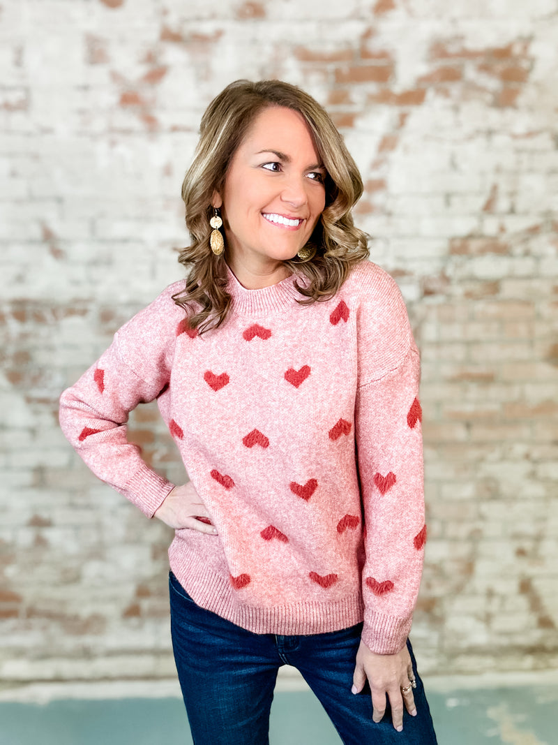 Chelsea Heart Sweater