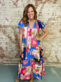 Darwin Patchwork Dress
