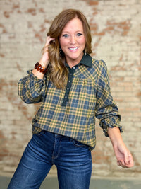 Lennox Plaid Top