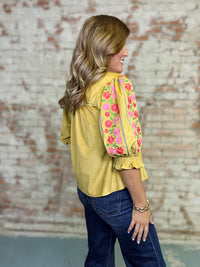 Kassandra Peasant Top