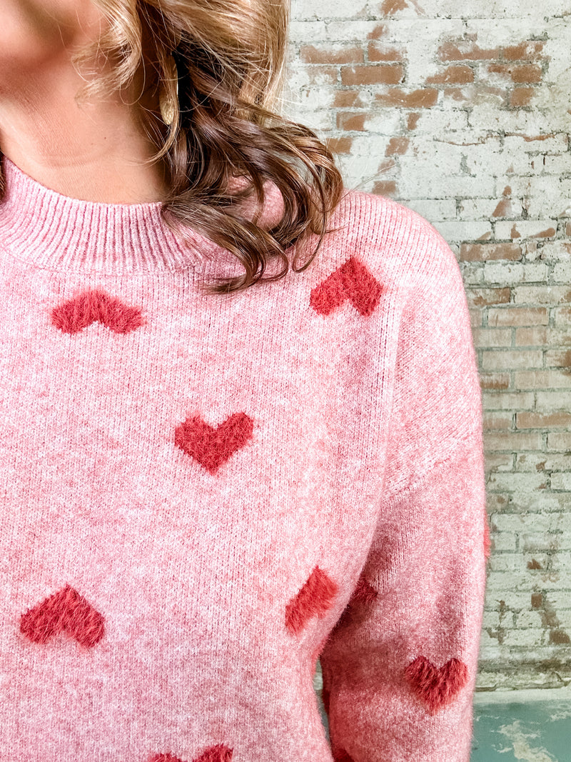 Chelsea Heart Sweater