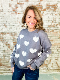 Emory Heart Sweater