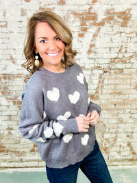 Emory Heart Sweater