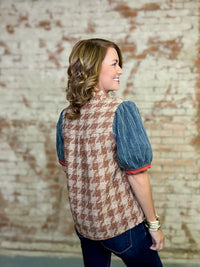 Glenda Textured Top