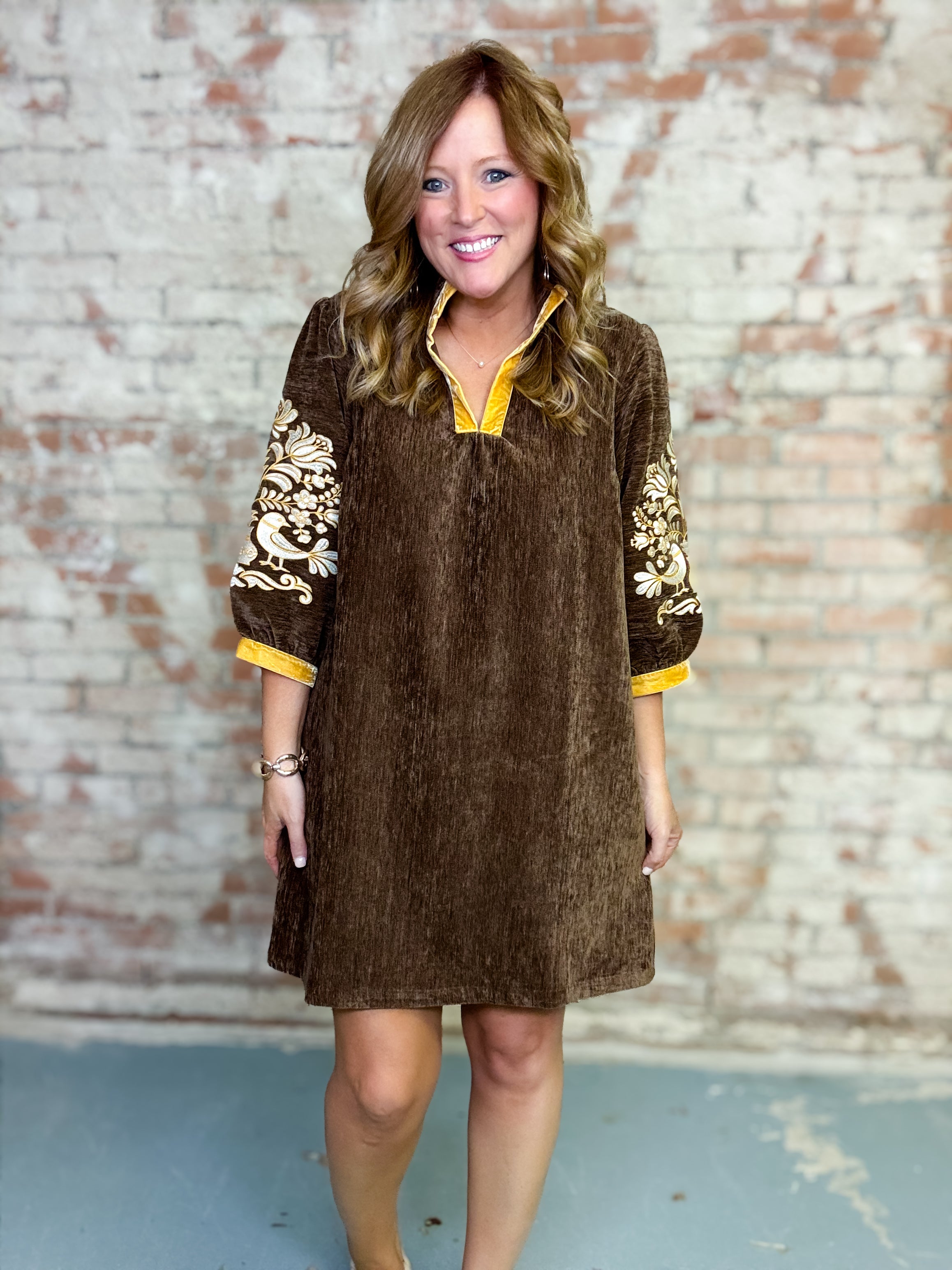 Alisha Velvet Dress