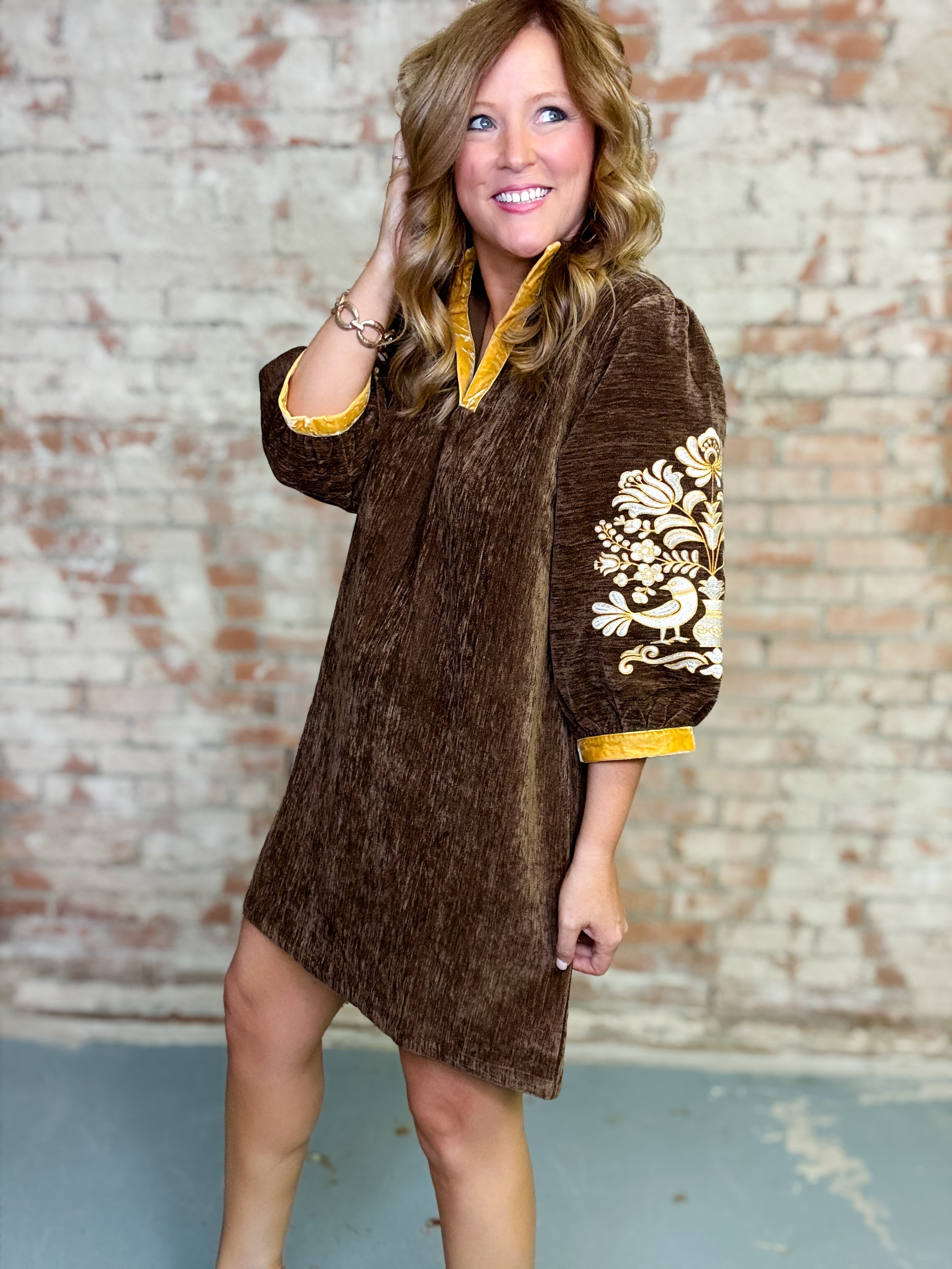 Alisha Velvet Dress