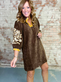 Alisha Velvet Dress
