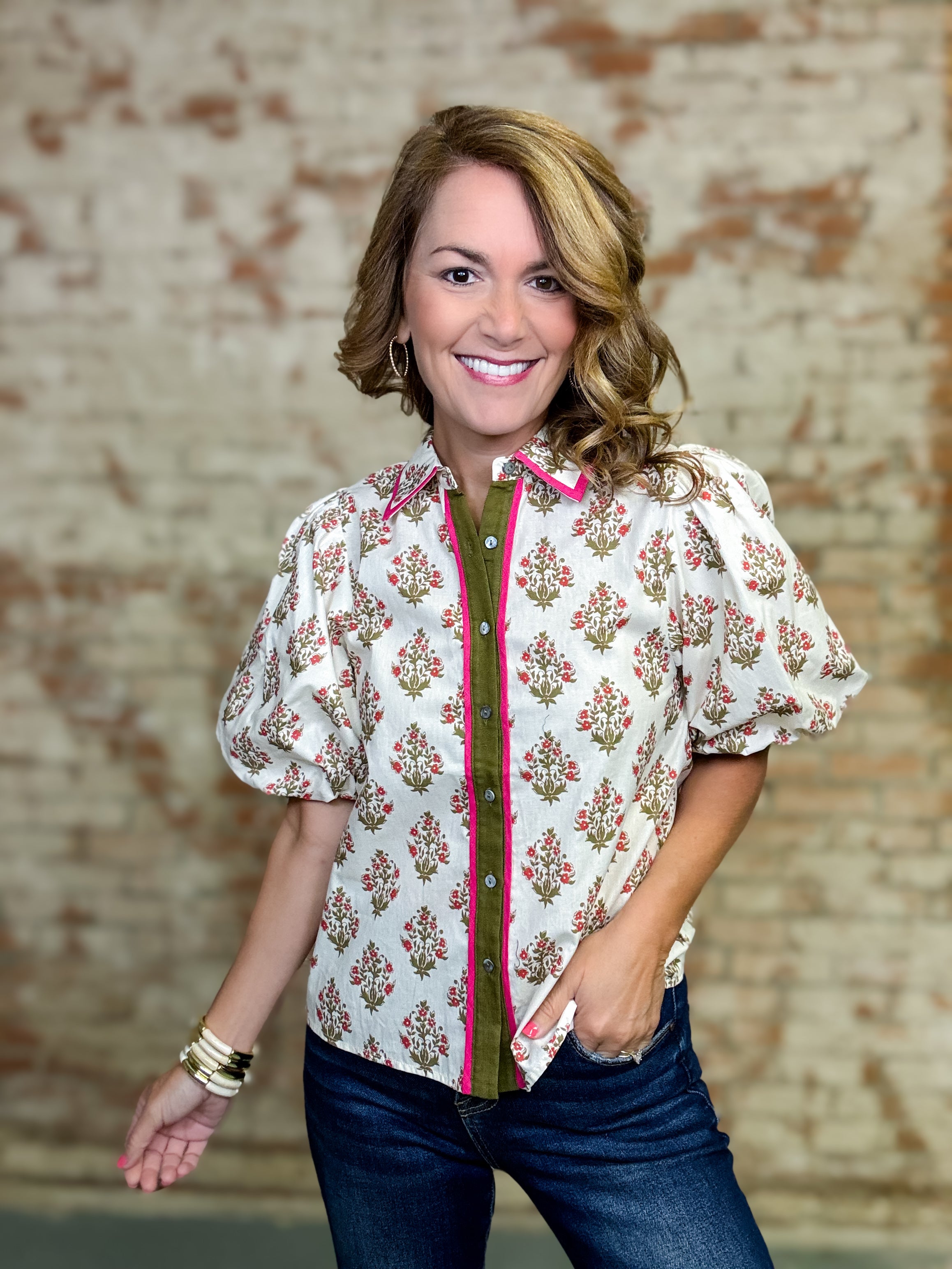 THML Kayleigh Floral Top
