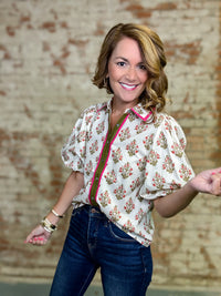 THML Kayleigh Floral Top