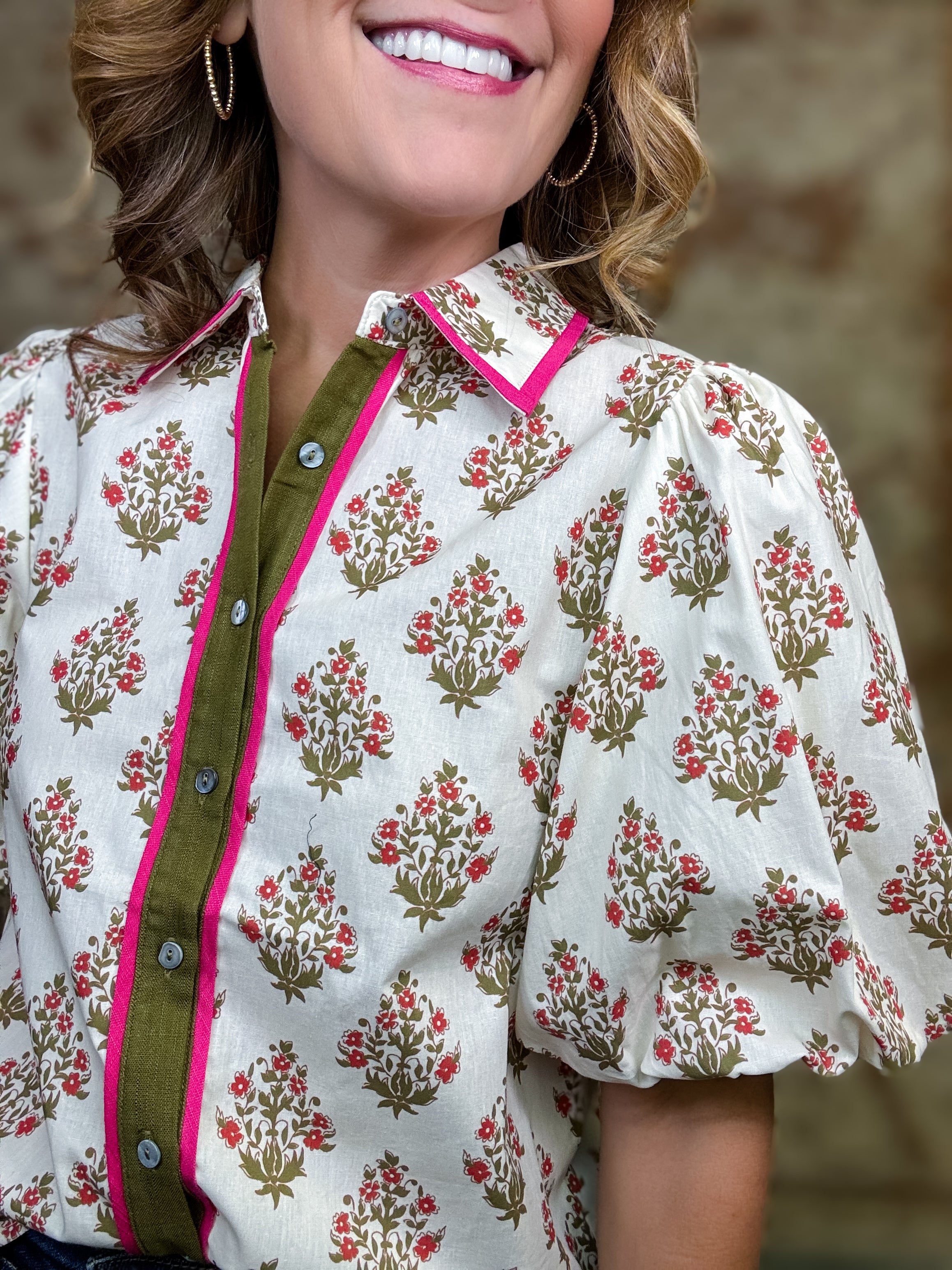 THML Kayleigh Floral Top