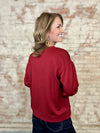 Gentry Solid Sweatshirt Top