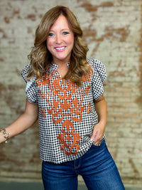 THML Kailee Gingham Top