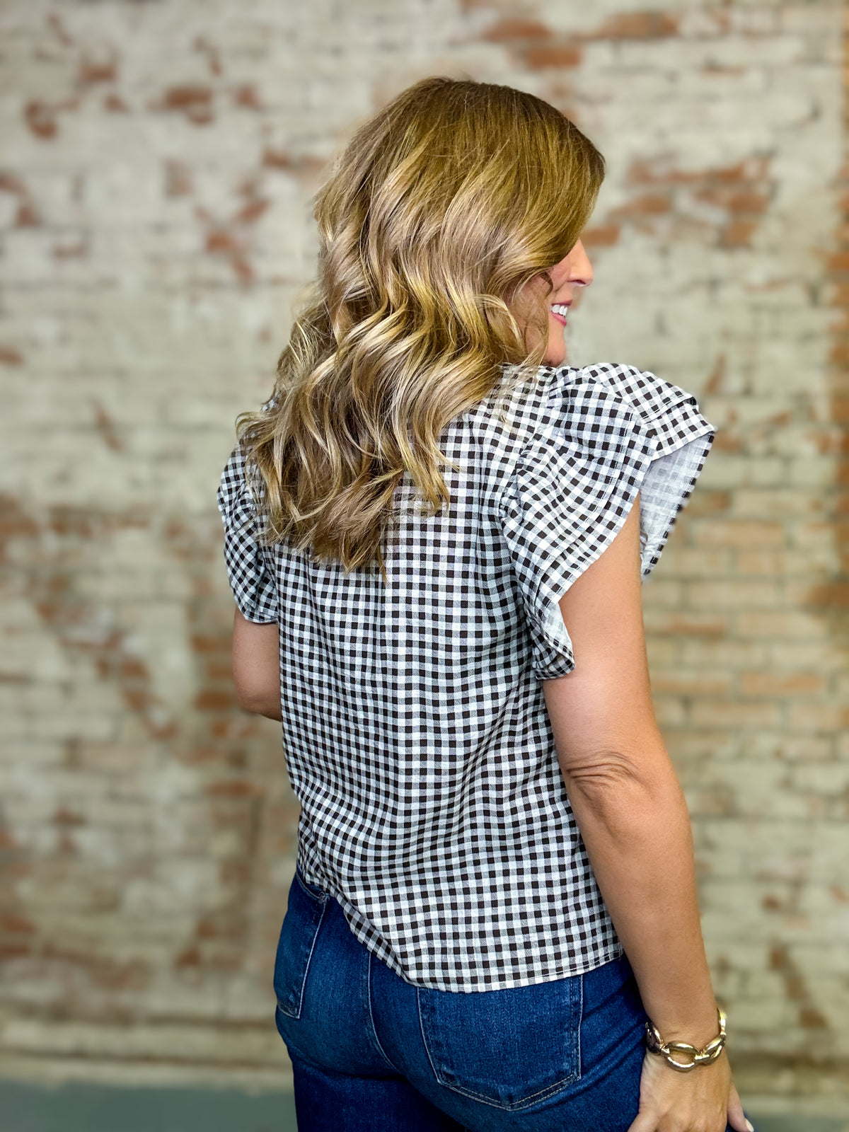 THML Kailee Gingham Top