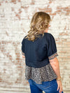 Karina Leopard Top