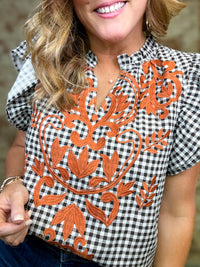 THML Kailee Gingham Top