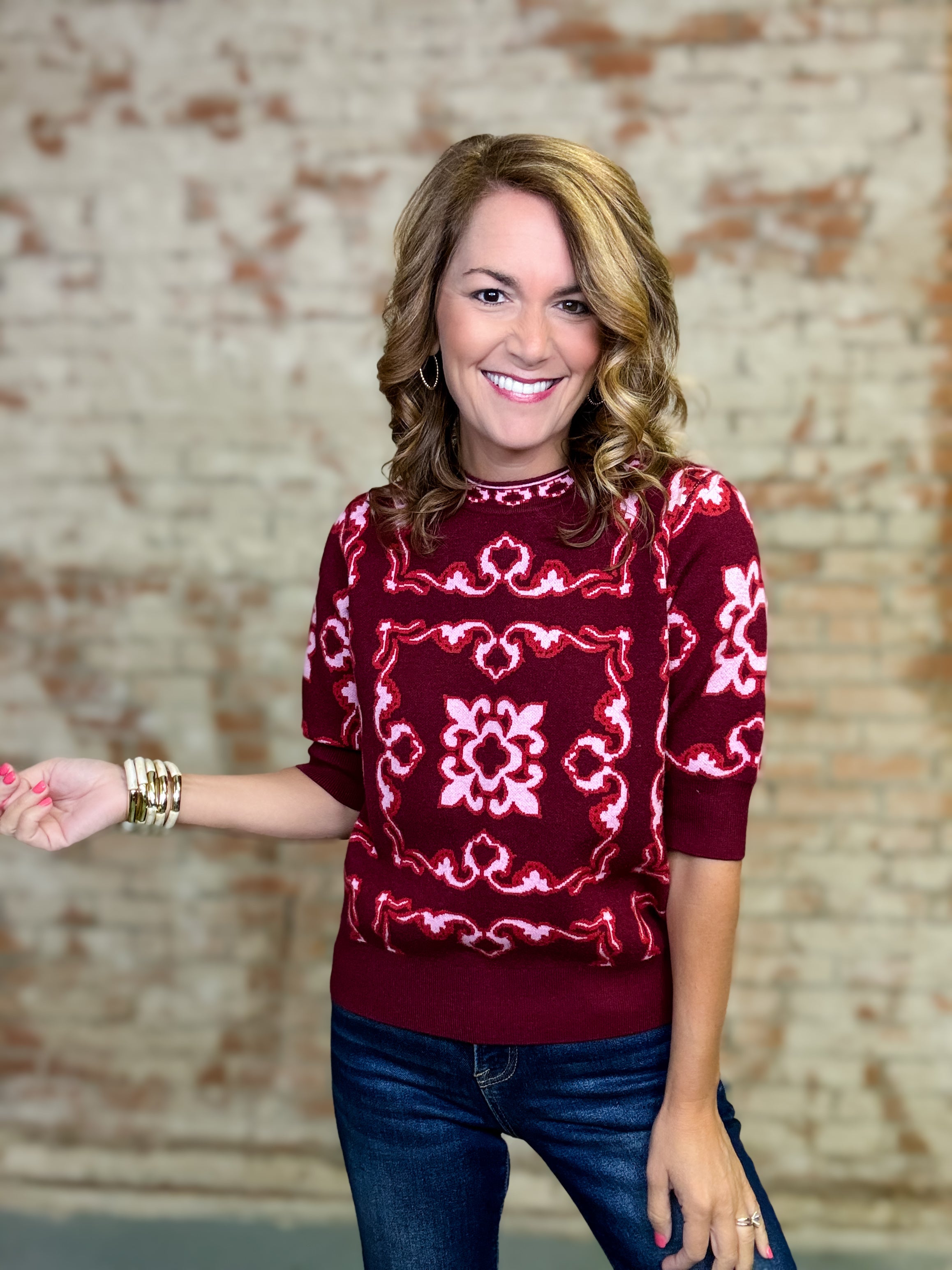 THML Beckett Sweater Top