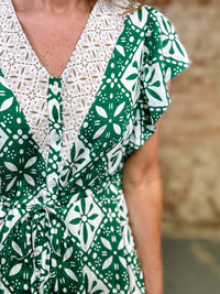 Halley Boho Midi Dress