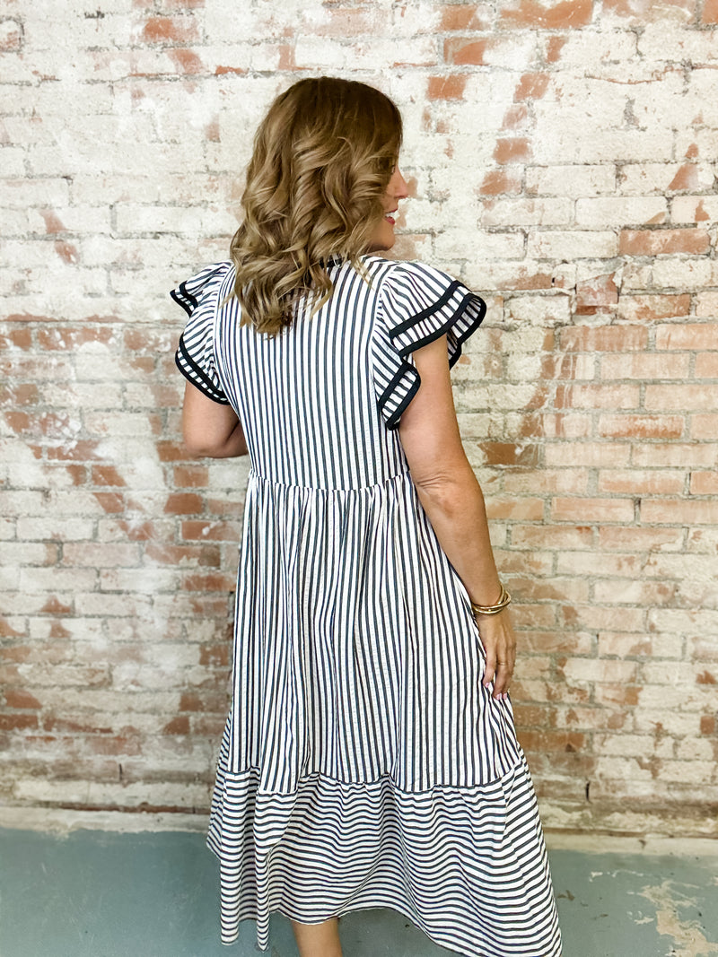 Kyla Stripe Dress
