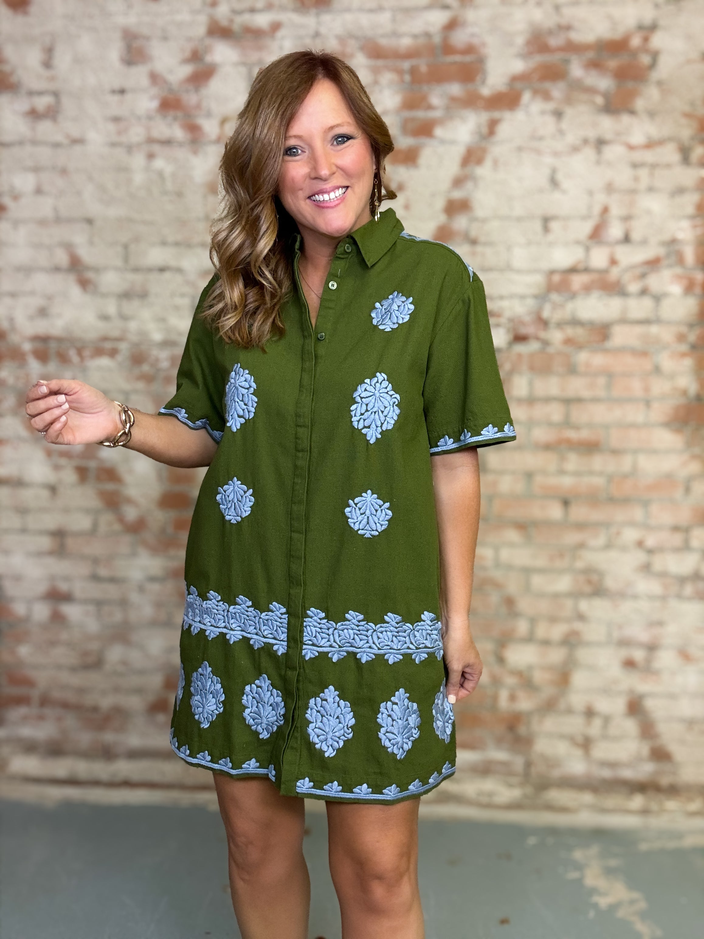 Uncle Frank Sarai Shirt Dress