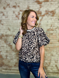 THML Brendan Puff Sleeve Top