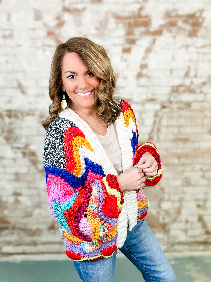 Florence Multicolor Cardigan