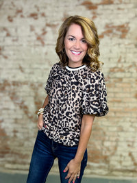 THML Brendan Puff Sleeve Top