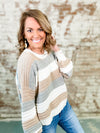 Nina Stripe Sweater