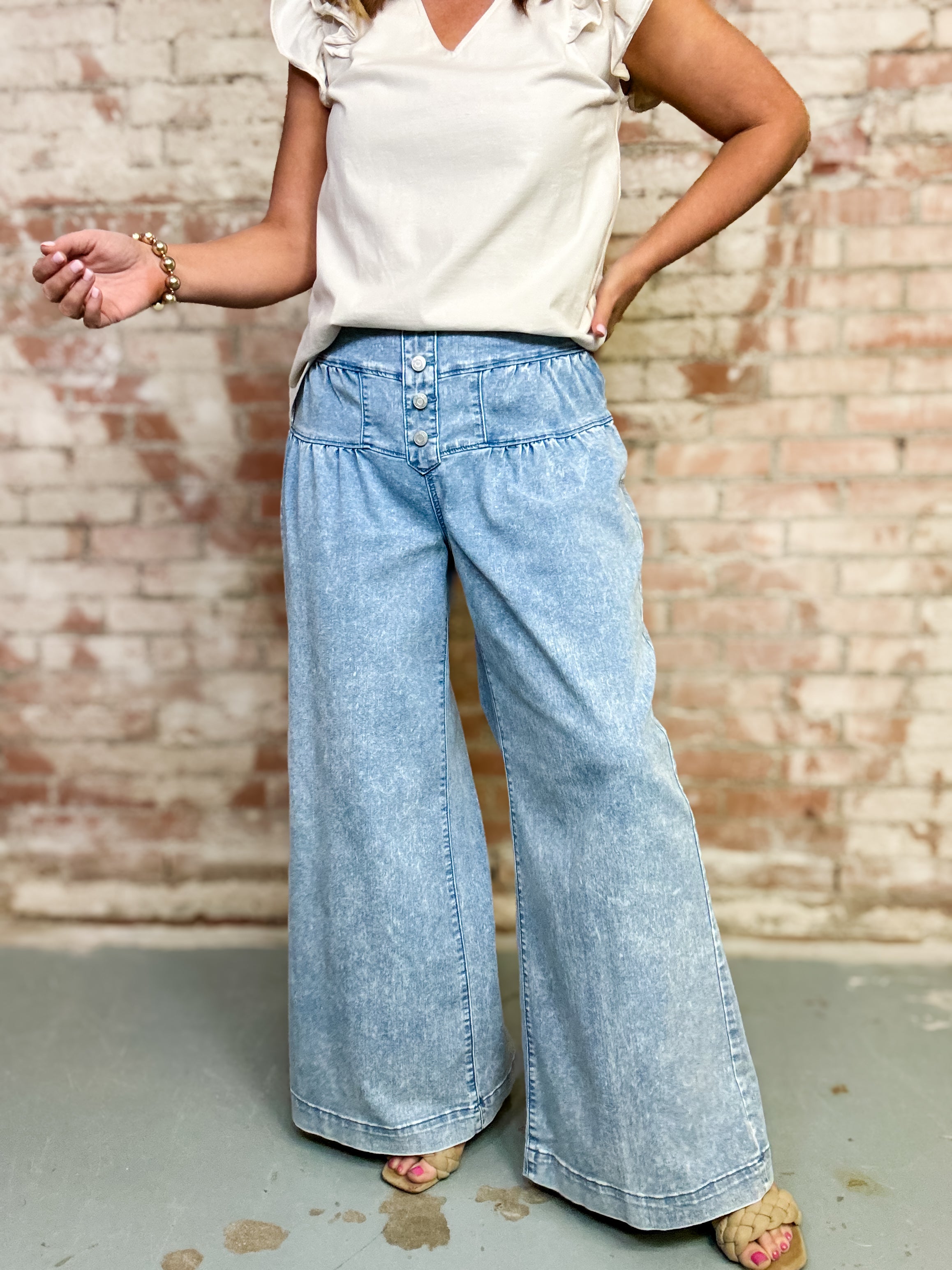 Alena Denim Pants