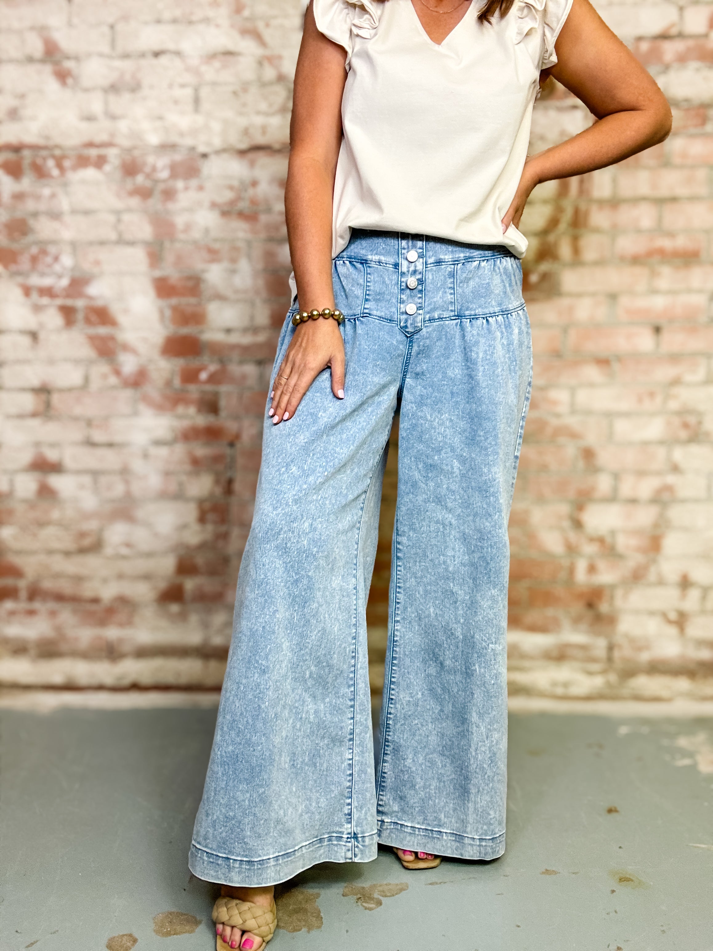 Alena Denim Pants