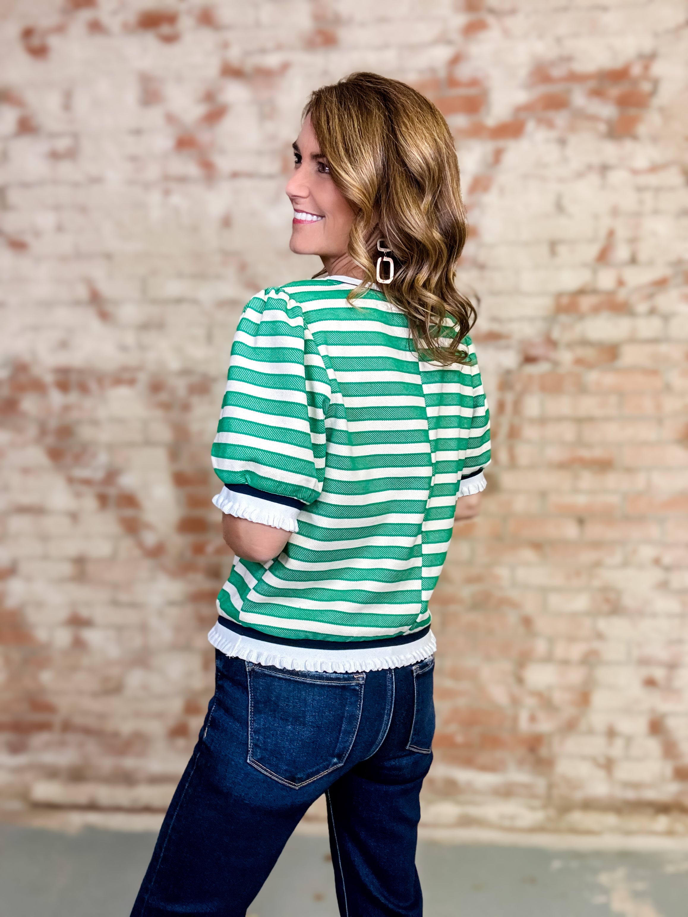 Ginny Stripe Top