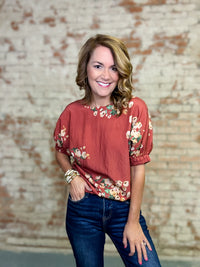 THML Brynley Floral Top