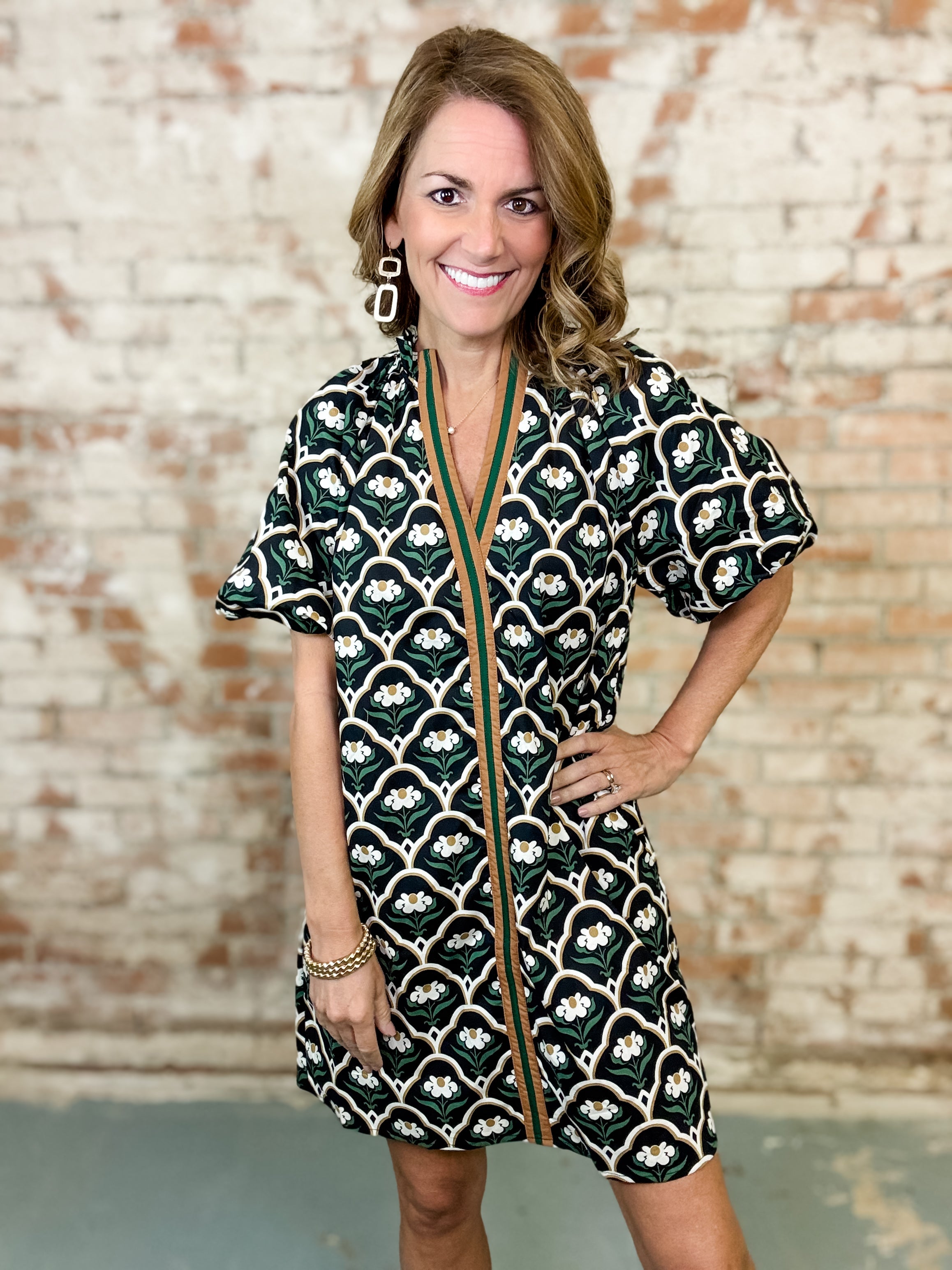Celeste Abstract Dress
