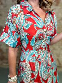 THML Aspyn Button Down Dress
