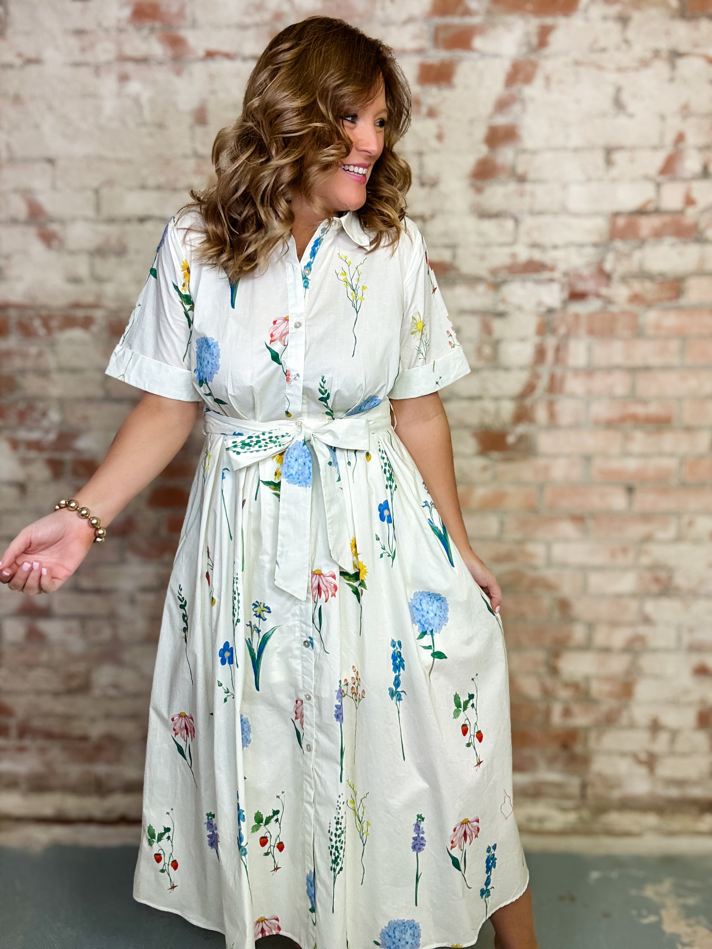 Jennie Floral Print Dress