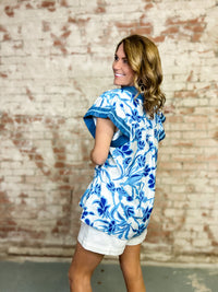 Trey Floral Top