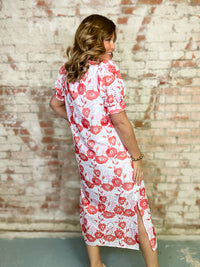 Maddie Eyelet Midi Dress