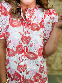 Maddie Eyelet Midi Dress