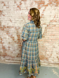 Uncle Frank Kristy Plaid Dress