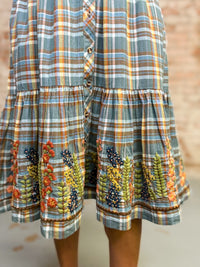 Uncle Frank Kristy Plaid Dress