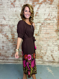 Uncle Frank Adelyn Embroidery Dress