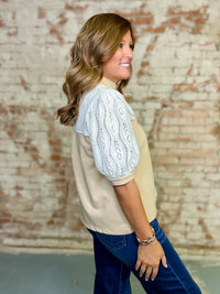 Noemi Crochet Top
