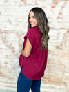 Cayce Half Button Top