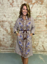 Uncle Frank Petrise Embroidered Dress